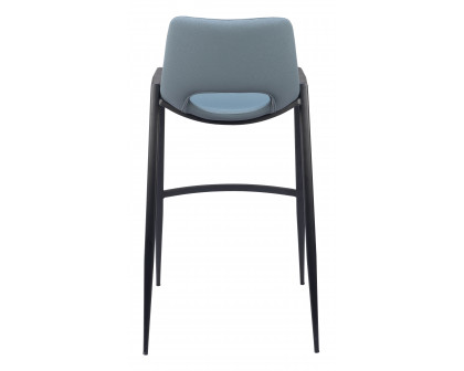 ZUO Desi Barstool (Set of 2) - Blue