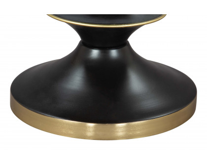 ZUO - Donahue Side Table in Gold/Black