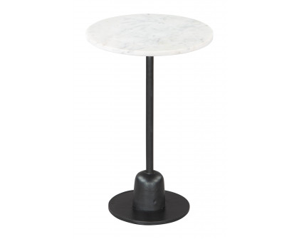 ZUO - Whammy Side Table in White/Black