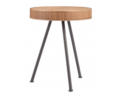 ZUO - Stuart Side Table in Natural