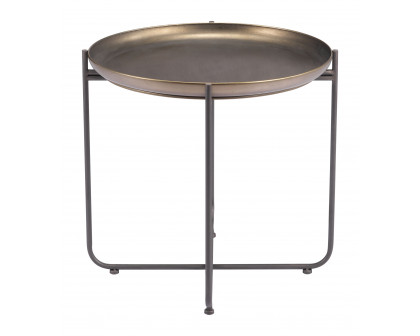 ZUO - Bronson Side Table in Bronze