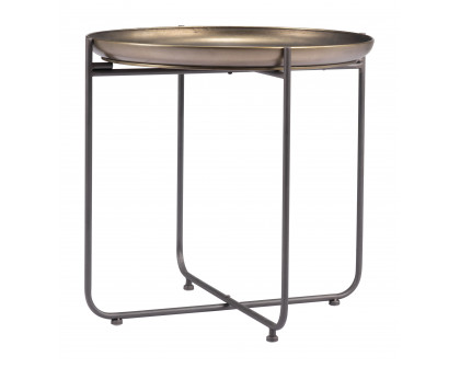 ZUO - Bronson Side Table in Bronze