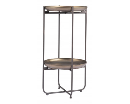 ZUO - Bronson Accent Table in Bronze