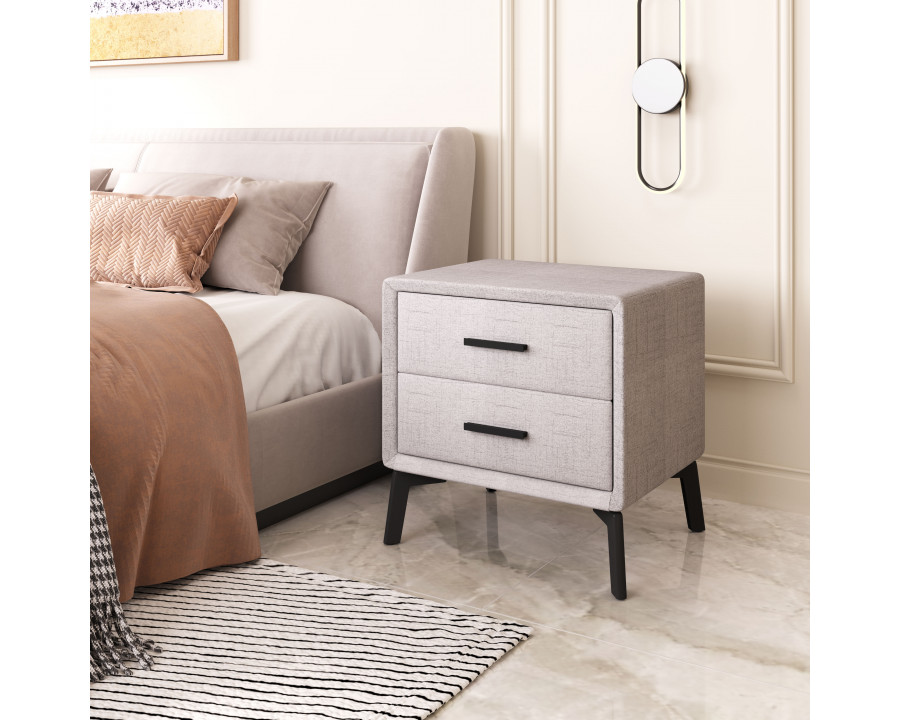 ZUO - Halle Side Table in Gray