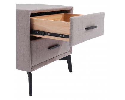 ZUO - Halle Side Table in Gray