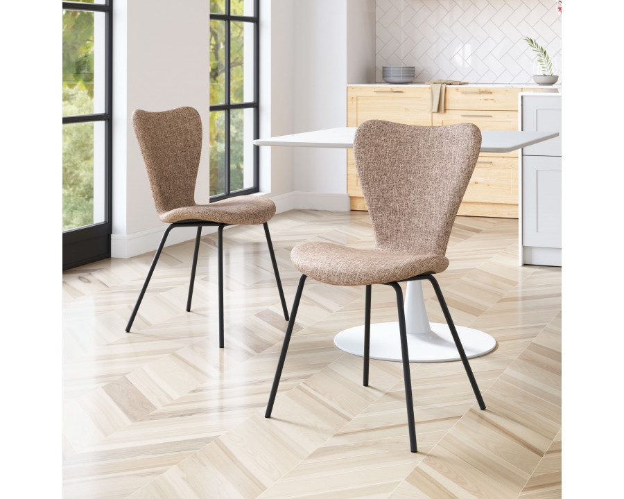 ZUO - Tollo Dining Chair (Set of 2) in Brown