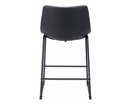 ZUO Smart Counter Stool (Set of 2) - Black