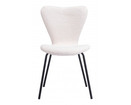 ZUO Thibideaux Dining Chair (Set of 2) - Ivory