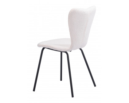 ZUO Thibideaux Dining Chair (Set of 2) - Ivory