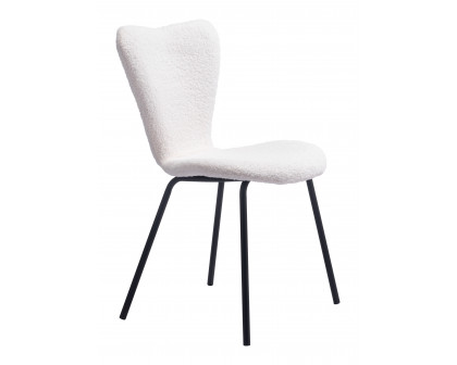 ZUO Thibideaux Dining Chair (Set of 2) - Ivory