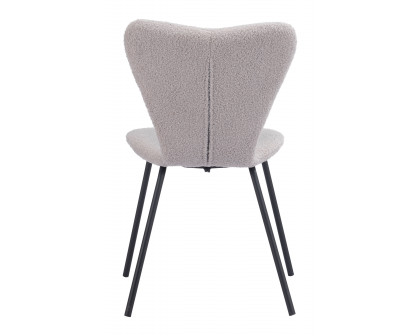 ZUO Thibideaux Dining Chair (Set of 2) - Light Gray