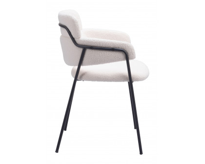 ZUO Marcel Dining Chair (Set of 2) - Cream