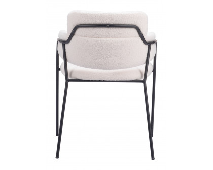 ZUO Marcel Dining Chair (Set of 2) - Cream