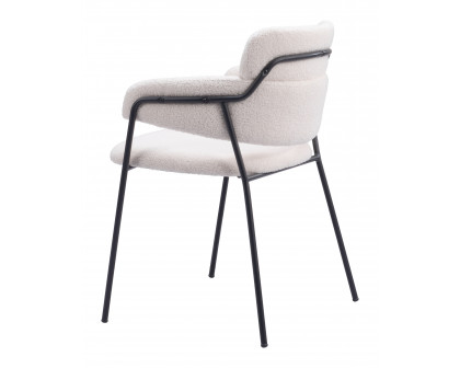 ZUO Marcel Dining Chair (Set of 2) - Cream