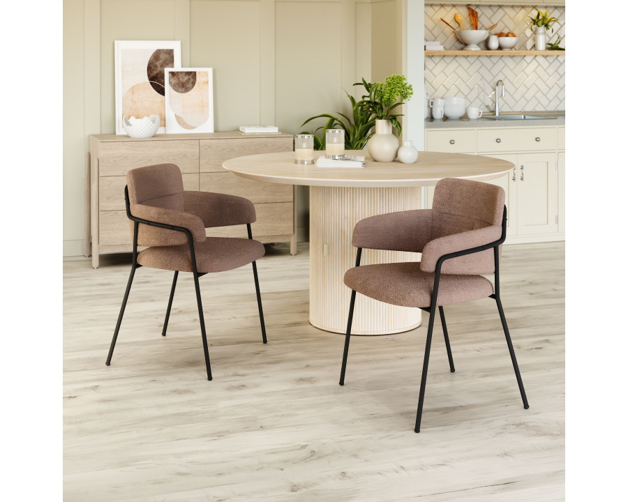 ZUO Marcel Dining Chair (Set of 2) - Brown