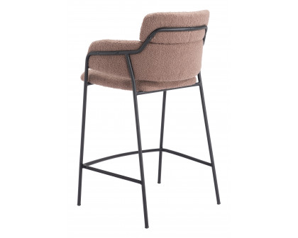 ZUO Marcel Counter Stool (Set of 2) - Brown