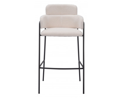 ZUO Marcel Barstool (Set of 2) - Cream