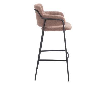 ZUO Marcel Barstool (Set of 2) - Brown