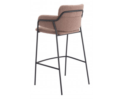 ZUO Marcel Barstool (Set of 2) - Brown