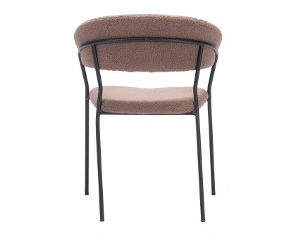 ZUO Josephine Dining Chair (Set of 2) - Brown