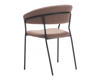 ZUO Josephine Dining Chair (Set of 2) - Brown