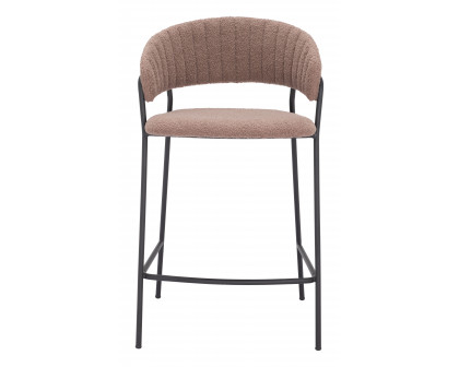 ZUO Josephine Counter Stool (Set of 2) - Brown