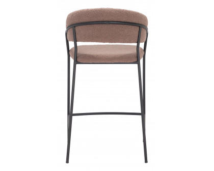 ZUO Josephine Counter Stool (Set of 2) - Brown