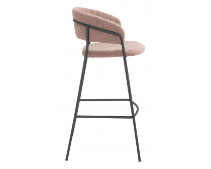 ZUO Josephine Barstool (Set of 2) - Brown