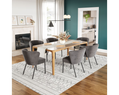 ZUO Aimee Dining Chair (Set of 2) - Gray