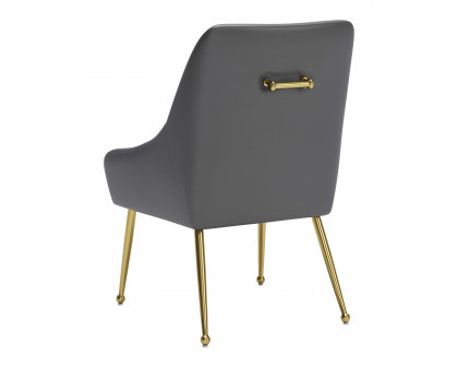 ZUO Maxine Dining Chair - Gray/Gold