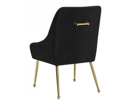 ZUO Maxine Dining Chair - Black/Gold