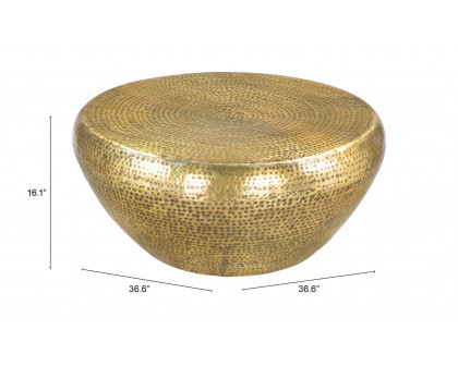 ZUO - Larache Coffee Table in Gold