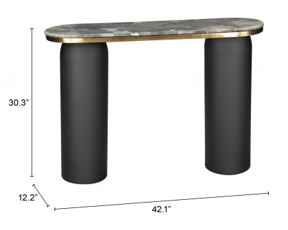 ZUO - Luxor Console Table in Multi-Color