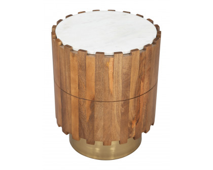 ZUO - Bombay Side Table in Natural