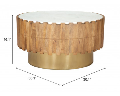 ZUO - Bombay Coffee Table in Natural