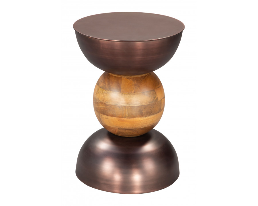 ZUO - Tripoli Side Table in Bronze