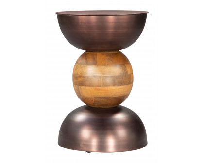 ZUO - Tripoli Side Table in Bronze