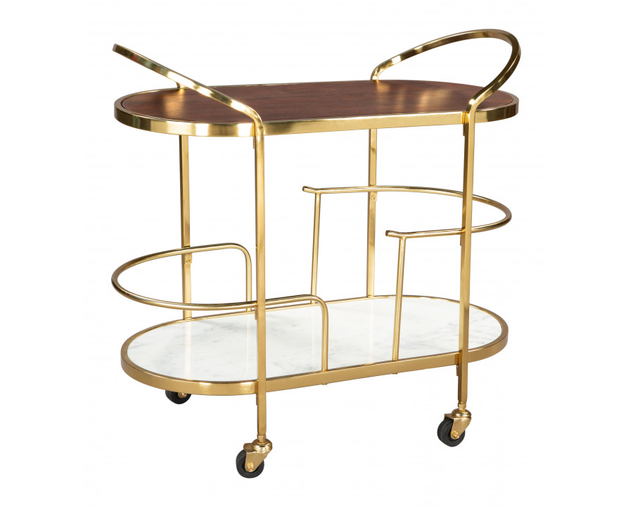 ZUO - Antalya Bar Cart in Multi-Color