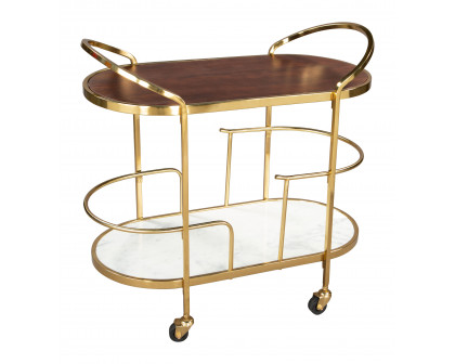 ZUO - Antalya Bar Cart in Multi-Color