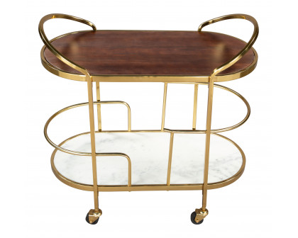 ZUO - Antalya Bar Cart in Multi-Color