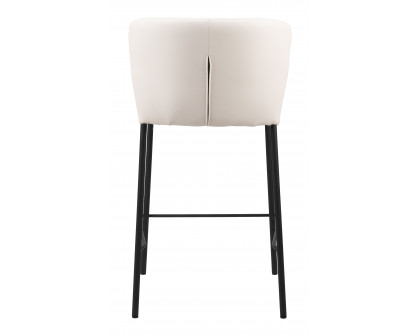 ZUO Linz Counter Stool (Set of 2) - Cream