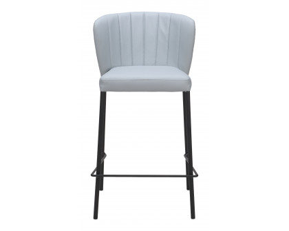 ZUO Linz Counter Stool (Set of 2) - Gray