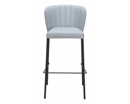 ZUO Linz Barstool (Set of 2) - Gray