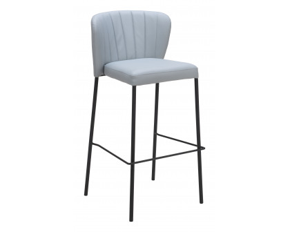 ZUO Linz Barstool (Set of 2) - Gray