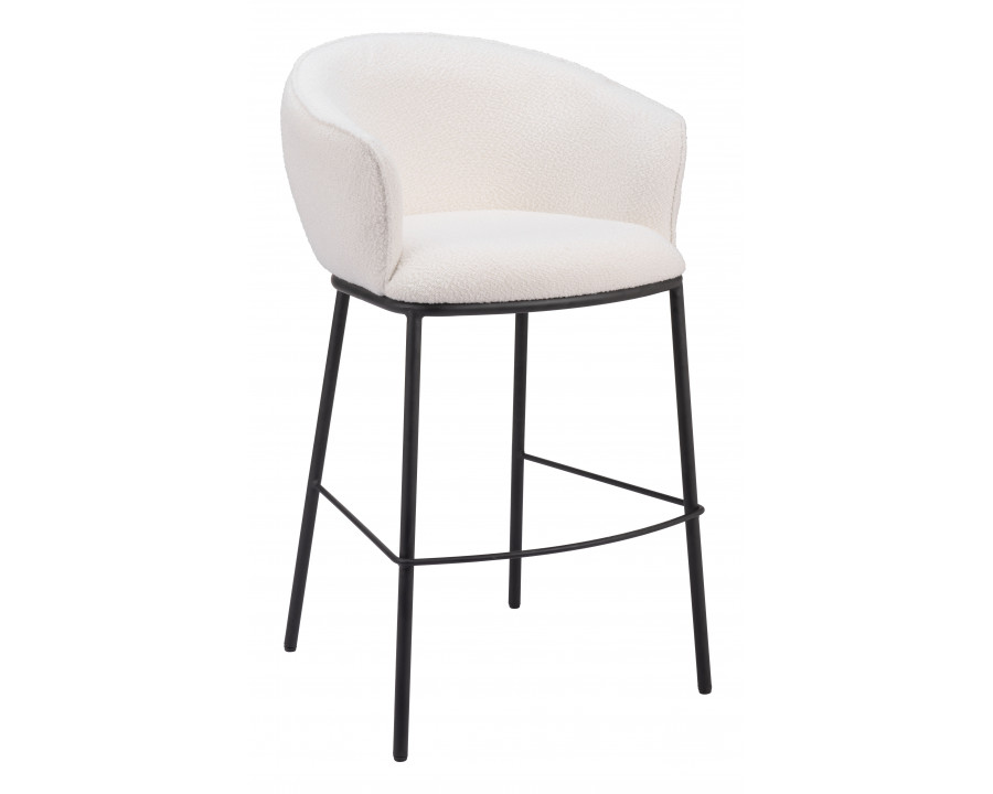 ZUO Essen Barstool - Ivory