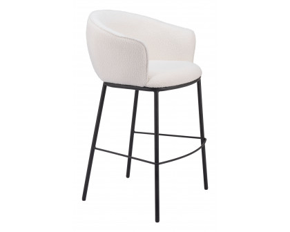 ZUO Essen Barstool - Ivory