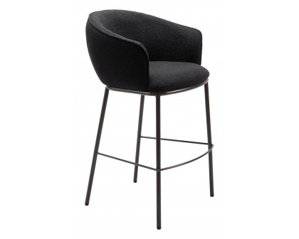 ZUO Essen Barstool - Black/Bronze