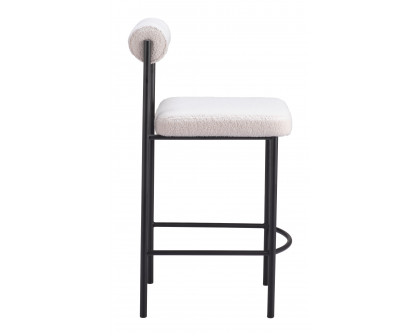 ZUO Livorno Counter Stool (Set of 2) - Ivory