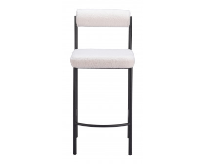 ZUO Livorno Counter Stool (Set of 2) - Ivory