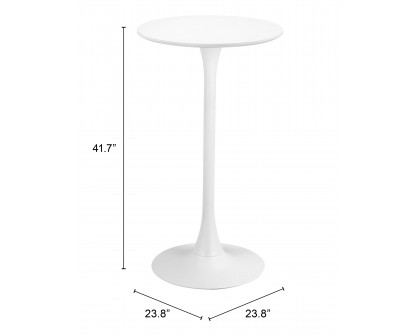 ZUO Auray Bar Table - White